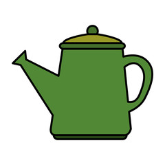 garden sprinkler pot plastic icon