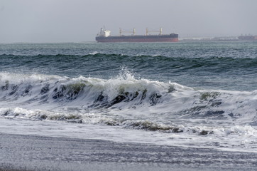 Stormy afternoon  at Damon Point