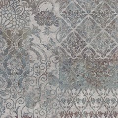 vintage background with pattern damask - 269974303