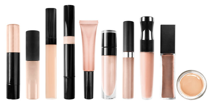 Concealer palette isolated
