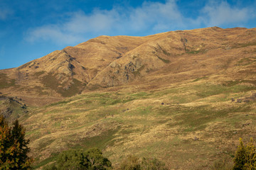 view of mountains