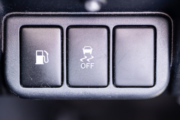 interior of a car, buttons