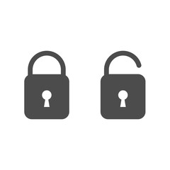 Lock vector icon