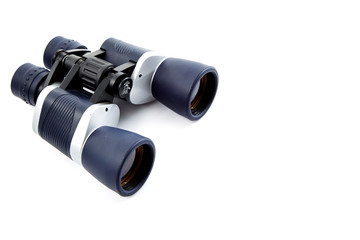 Close-Up Of Binoculars  White Background