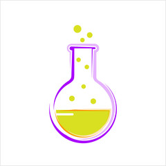 Laboratory Glass Beaker Icon