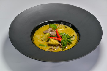 vegetable soup with vegetables