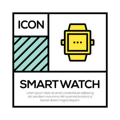 SMART WATCH ICON CONCEPT