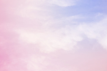 sun and cloud background with a pastel colour
