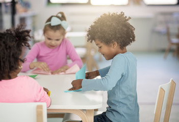 They develop their little brains.