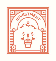 INVESTMENT ICON CONCEPT