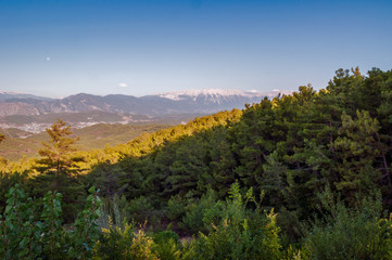 In a Mediterranean resort