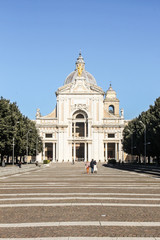 Fototapeta na wymiar Basilica of Santa Maria degli Angeli in Assisi