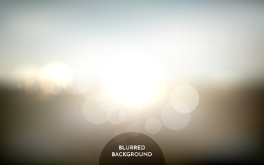 Abstract vector blurred background. Minimalistic wallpapers. Natural concept