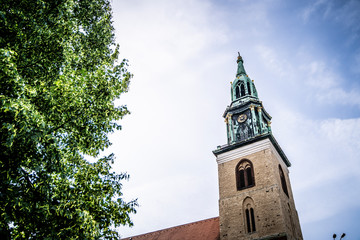 Fototapeta na wymiar St. Mary's Church, Berlin