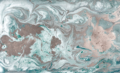 Pale marbling pattern. Simple marble liquid texture.