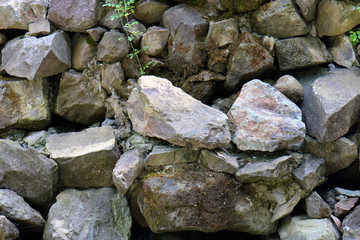 Large stones for background and texture