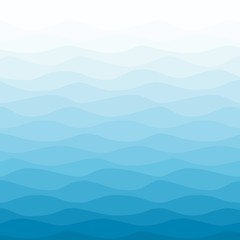 Sea water wavy blue nautical background © str33tcat