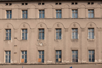 Fototapeta na wymiar Alte Fassade in Görlitz in Sachsen