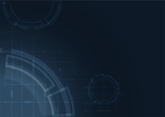 Abstract geometric connect lines and dots.Simple technology graphic background.Illustration Vector design Network and Connection concept.