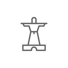Portugal, monuments, statue icon. Element of Portugal icon. Thin line icon for website design and development, app development. Premium icon