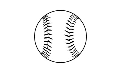 baseball icon illustration isolated vector sign symbol - Vector 