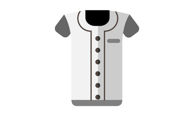 T-shirt icon for clothing design