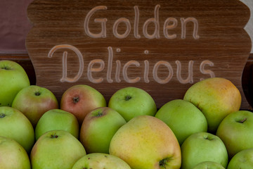 Aepfel (Malus), Sorte Golden Delicious