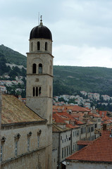 Fototapeta na wymiar Clocher de Dubrovnik
