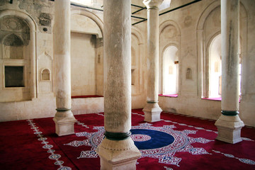 mosque with colums 
