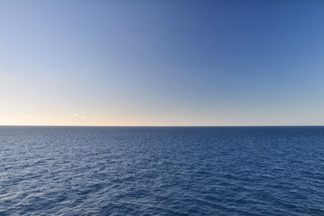 Peaceful ocean view.