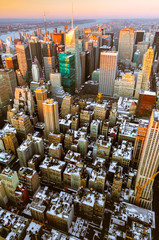 Upper Manhattan in New York, United States.