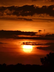 Abendrot, Sonnenuntergang, Sunset, tramonto, coucher de soleil, puesta de sol, pôr-do-sol, 