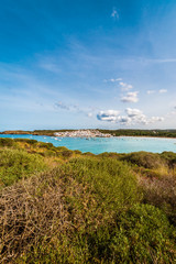 Es Grau Village in Minorca, Spain.