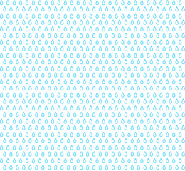 Rain drop geometric simple seamless vector texture blue and white