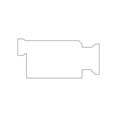 Handy Camicon. Element of web for mobile concept and web apps icon. Outline, thin line icon for website design and development, app development