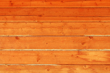 Wooden beam. Close-up. Horizontal view. Background. Texture.