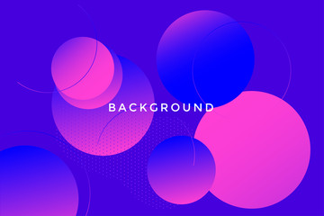 Purple Geometric Modern Background