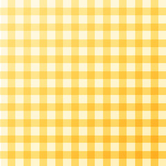 Yellow checkered tablecloth. Background