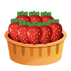 Basket of strawberries