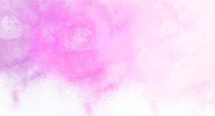 Abstract pink watercolor background for your design, watercolor background concept, vector.