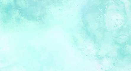 Abstract blue watercolor background for your design, watercolor background concept, vector.