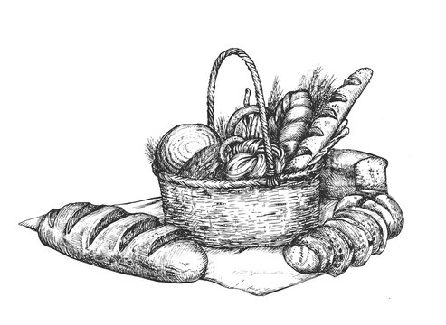 Bakery set for shop and farmers market