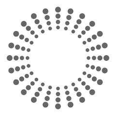 logo for your brand dots in circles
