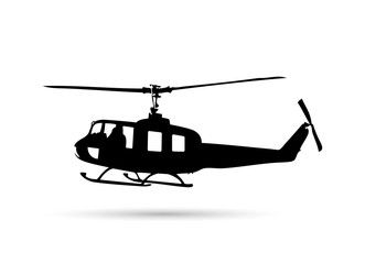 Hubschrauber fliegt © Guido
