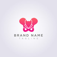 Pelvic bone logo for your Business or Brand