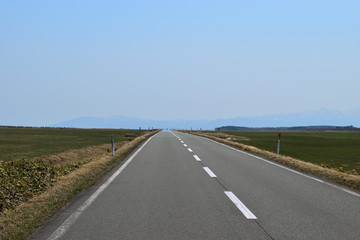 日本　北海道　エサヌカ線