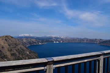 北海道　摩周湖　第三展望台からの眺め