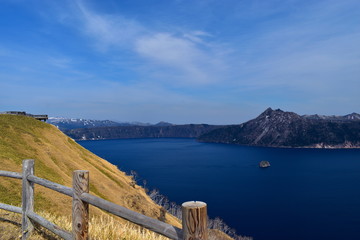 北海道　摩周湖　第三展望台からの眺め