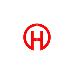 H letter logo design vector template