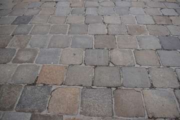 Detail of a walkable and driveway to be used as a background